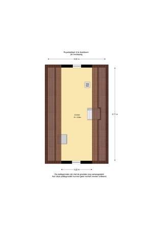 Floorplan - Ruysdaellaan 4, 7312 MH Apeldoorn